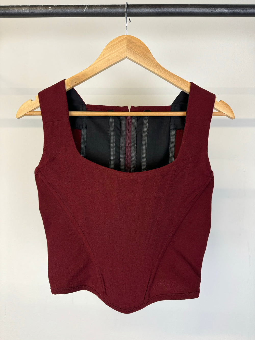 2000s Vivienne Westwood red corset top