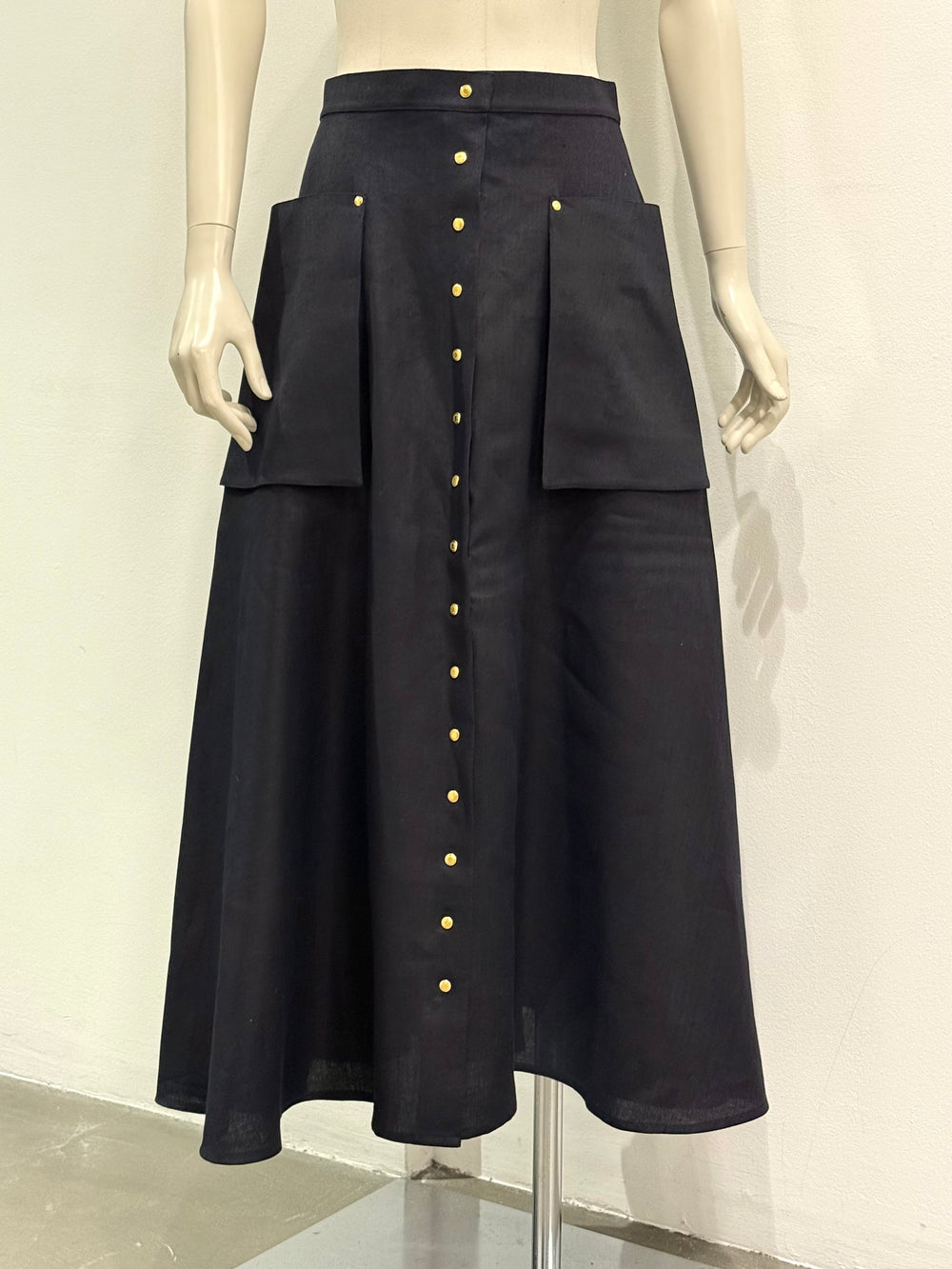 1990s Hermès long skirt