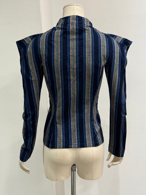 1990s Vivienne Westwood exaggerated shoulders shirt