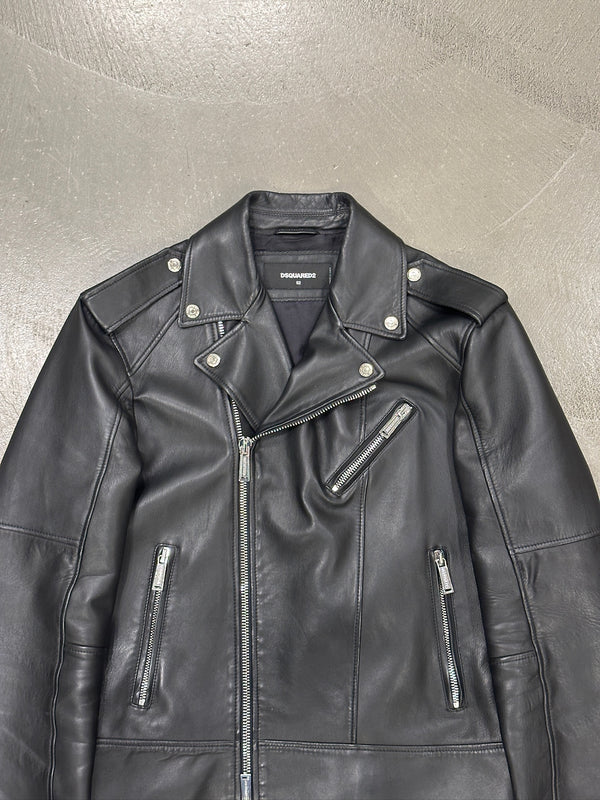 2020s Dsquared2 biker leather jacket