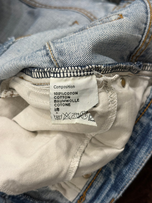 2000s Dior by Hedi Slimane faded jeans