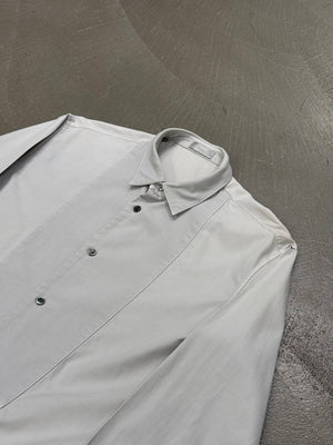 Dior by Hedi Slimane pleated detail long sleeve shirt