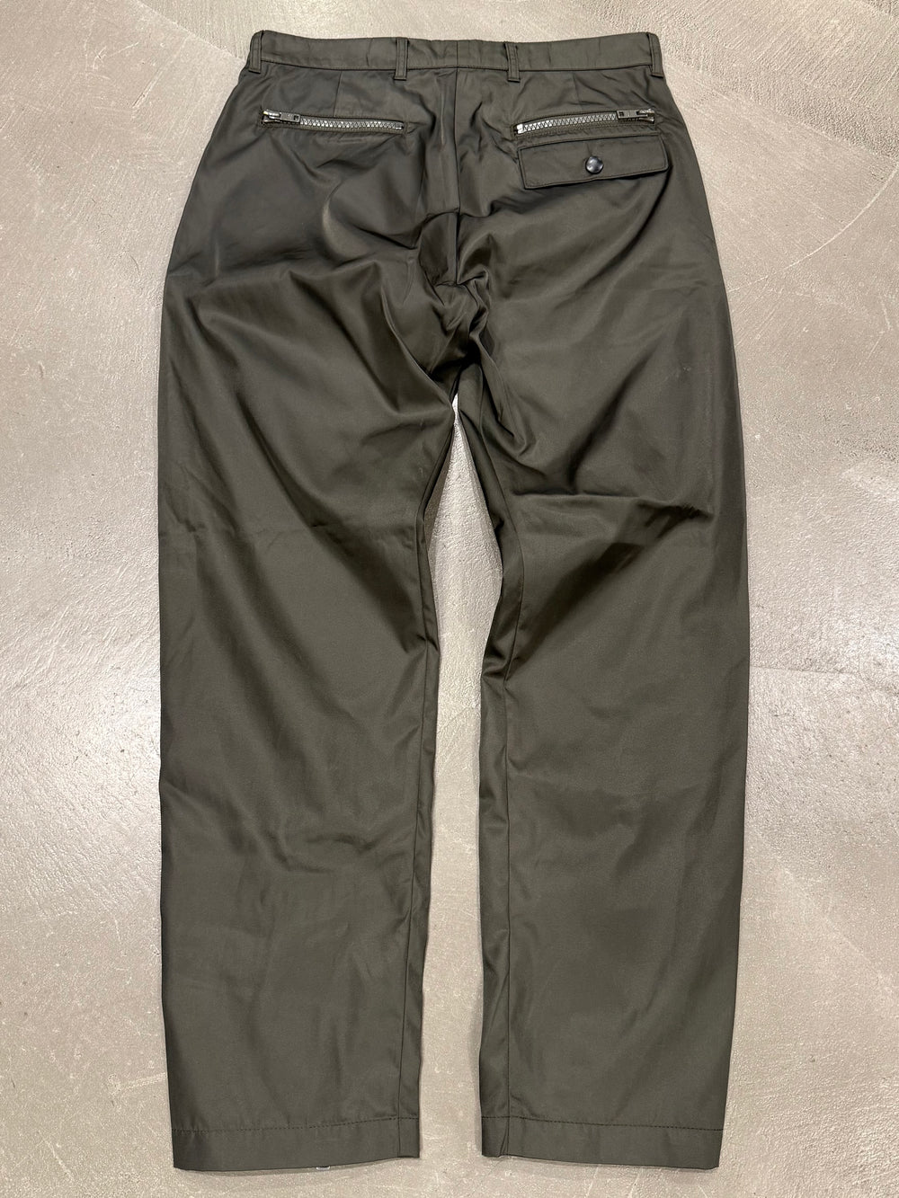 2010s Prada zip aviator pants