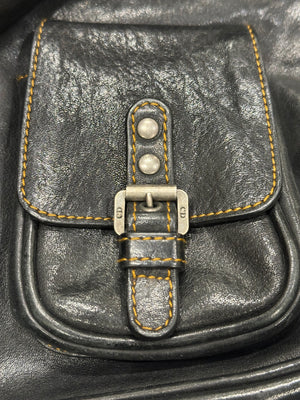 S/S2006 Christian Dior by John Galliano leather Gaucho bag