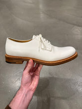 Load image into Gallery viewer, 2000s Prada white leather derby shoes
