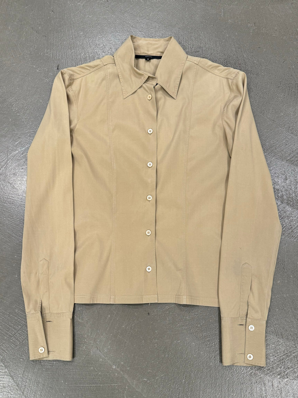 1999 Gucci by Tom ford silk shirt
