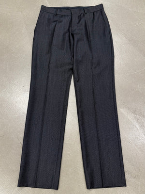 2000s Gucci single breasted pinstripe suit