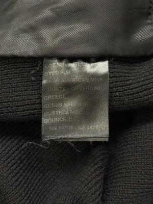 2000s Prada mink fur cardigan