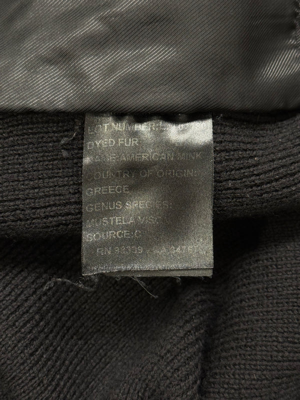 2000s Prada mink fur cardigan