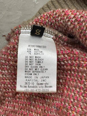 Kapital oversized skeleton knit