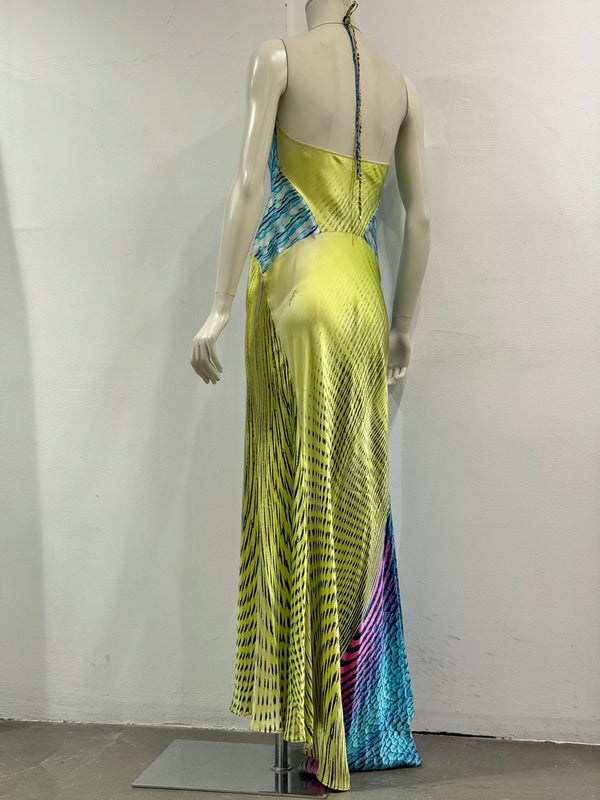 S/S2001 Roberto Cavalli runway psychedelic dress