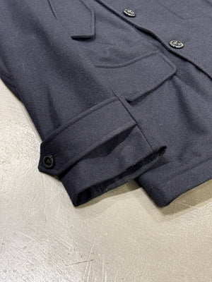 2011 Yves Saint Laurent double breasted peacoat