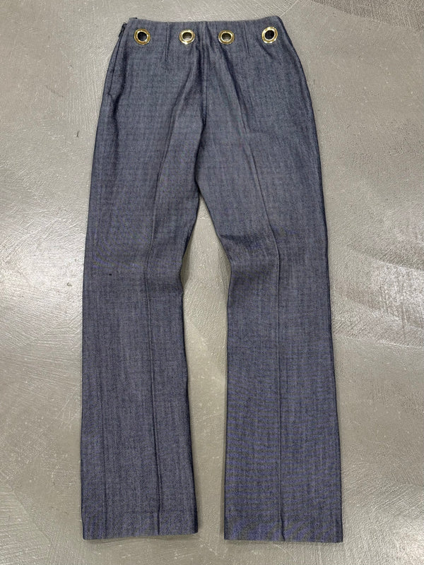 2000s Celine studded eyelet pants
