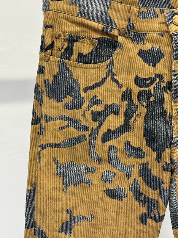 A/W2001 Roberto Cavalli camouflage pants