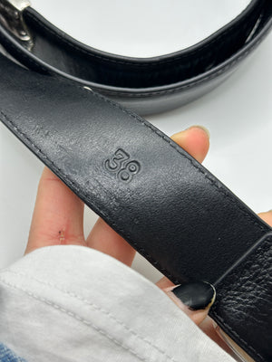 Chrome Hearts 4-piece western 925 silver leather belt