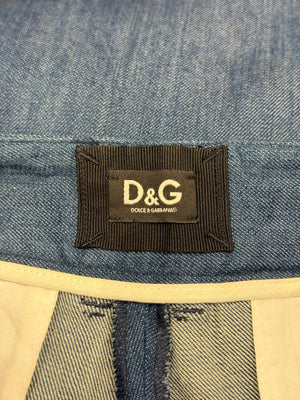 2000s Dolce & Gabbana flared bootcut jeans