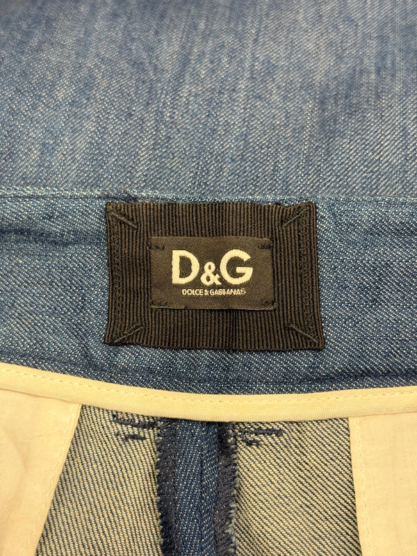 2000s Dolce & Gabbana flared bootcut jeans