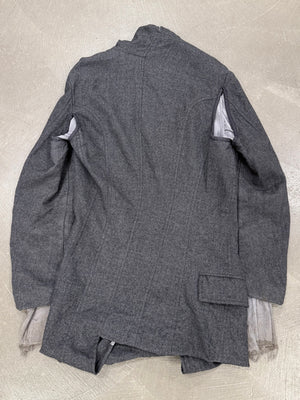 2007 Junya Watanabe deconstructed wool blazer