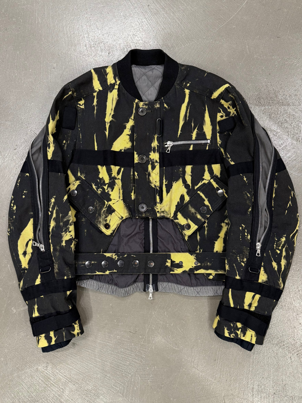 A/W2014 Dries Van Noten runway back-zip bomber jacket