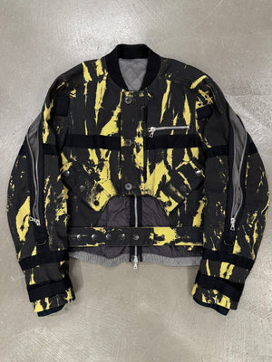 A/W2014 Dries Van Noten runway back-zip bomber jacket