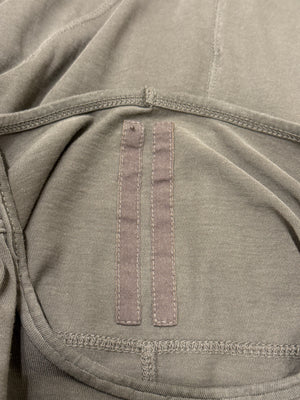2010s Rick Owens DRKSHW long sleeve tunic t-shirt