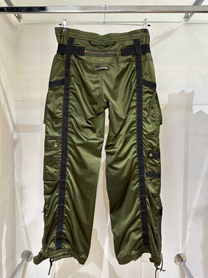 AW2003 Jean Paul Gaultier parachute bondage pants