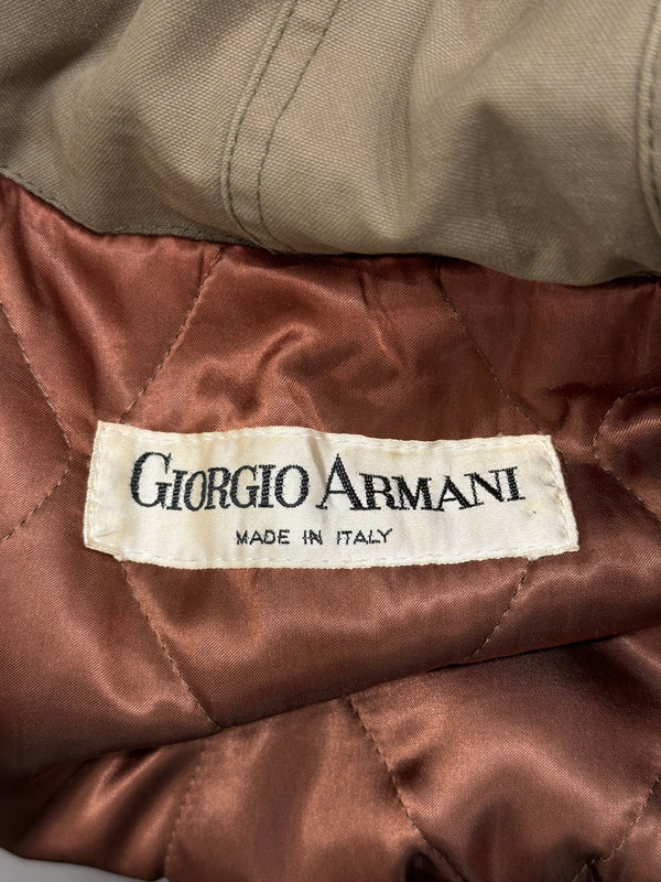 1980s Giorgio Armani military oversized technical parka