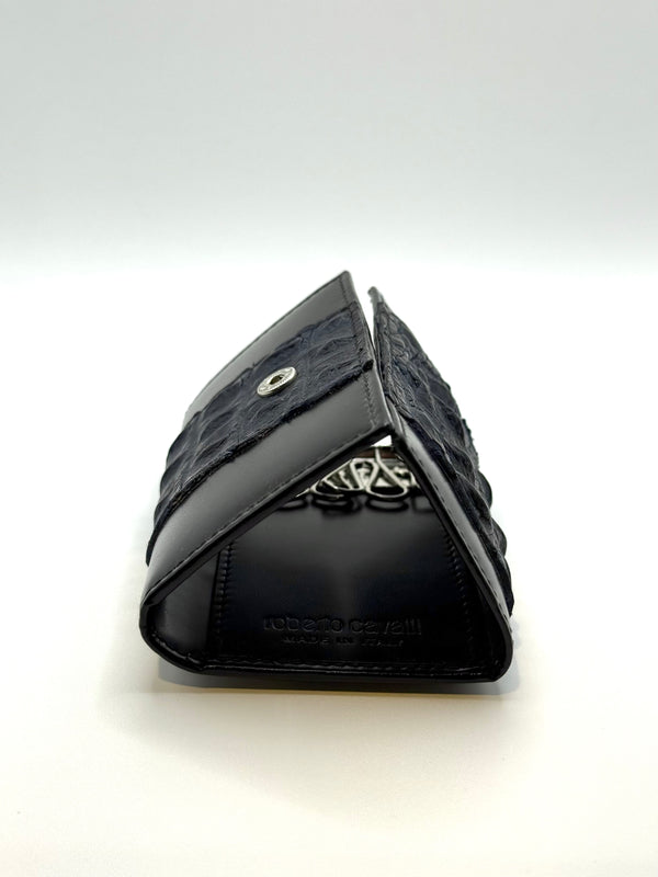 2000s Roberto Cavalli real crocodile key holder