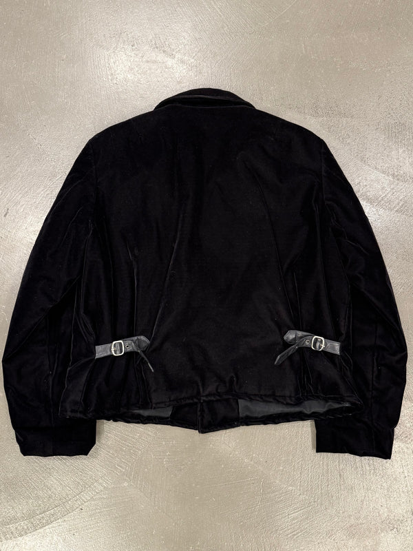 1990s EMPORIO Armani velour boxy military jacket