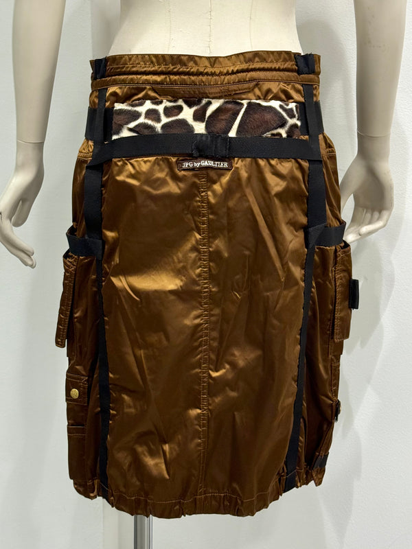 A/W2003 Jean Paul Gaultier bondage parachute skirt