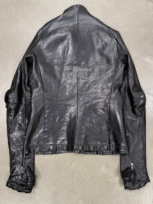 Carol Christian Poell prosthetic gloved leather jacket