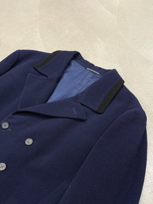 1990s Yohji Yamamoto long wool coat