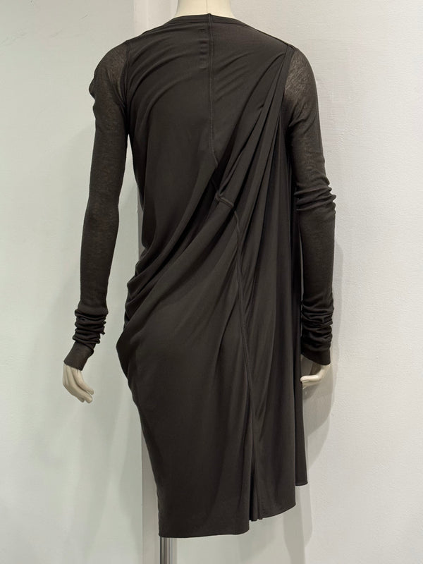 2010s Rick Owens asymmetrical dress