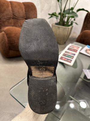 1990s Dirk Bikkembergs lace through heel boots