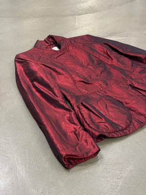 2000s Armani iridescent nylon jacket