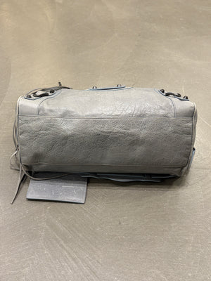 2010S Balenciaga leather bowler City bag