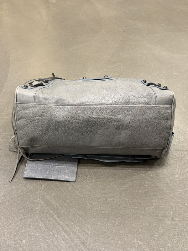 2010S Balenciaga leather bowler City bag