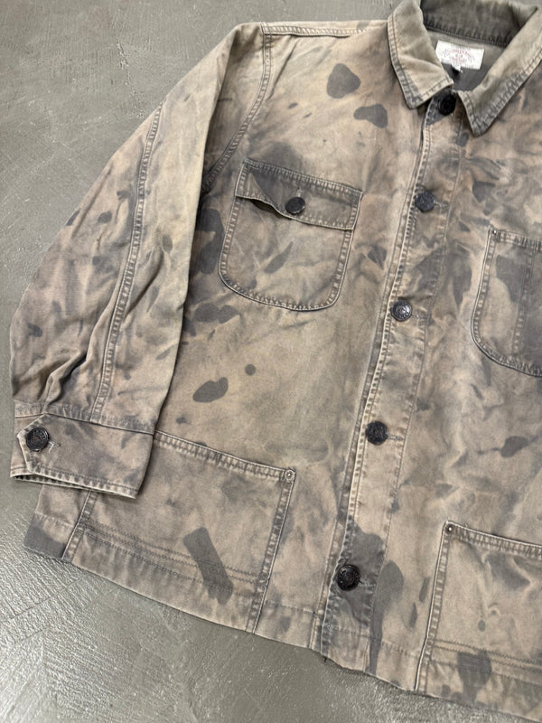 1990s Armani dyed camo work jacket