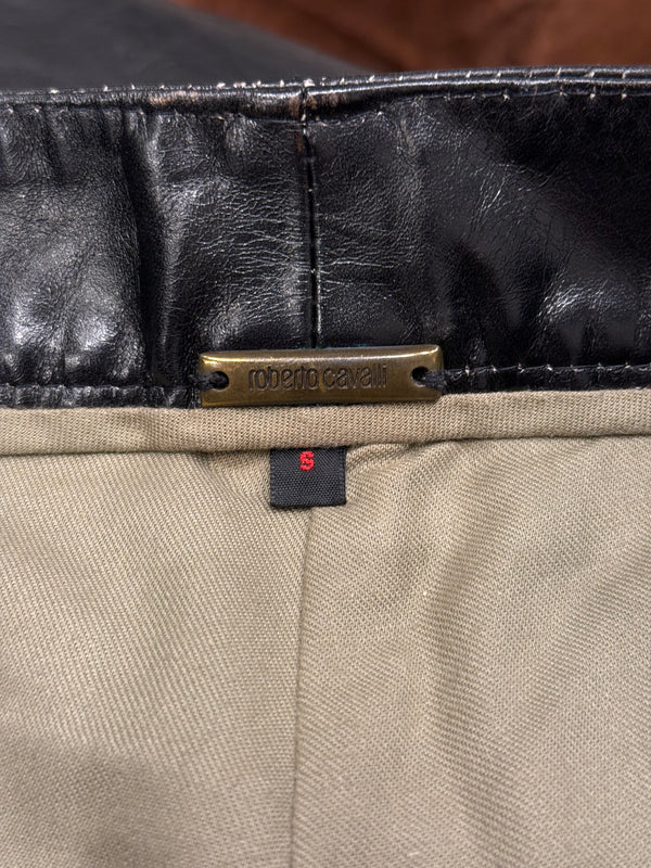 A/W2001 Roberto Cavalli leather pants