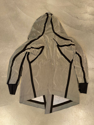 Boris Bidjan Saberi 3M reflective technical raincoat