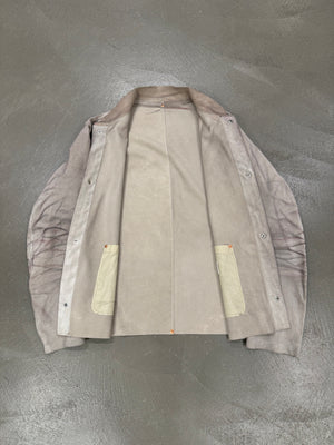 S/S 2003 Maison Margiela faded leather jacket