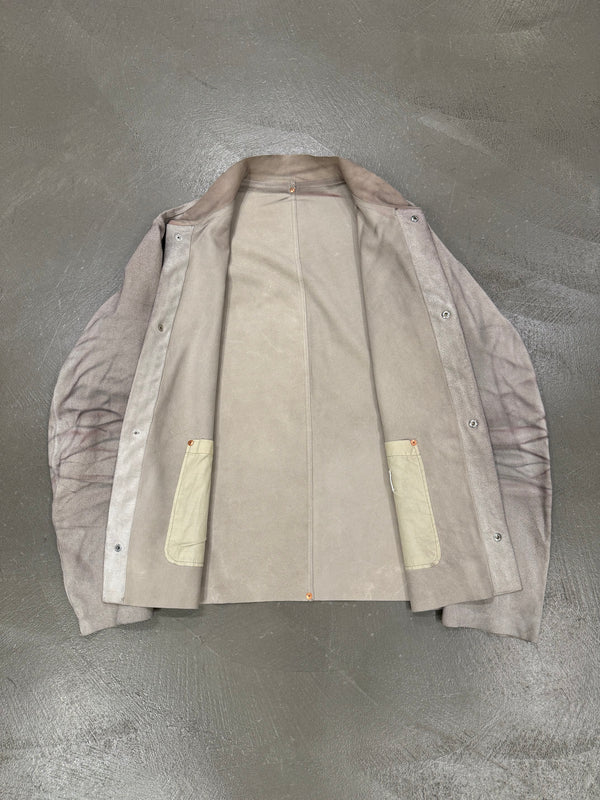 S/S 2003 Maison Margiela faded leather jacket