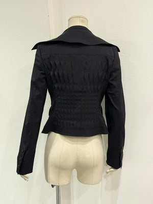 A/W2003 Gucci by Tom Ford structured wide collar tailored jacket