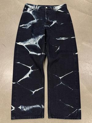 A/W2022 Dries Van Noten acid electric pants