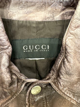 Load image into Gallery viewer, 2010s Gucci “Guccissima” monogram leather jacket
