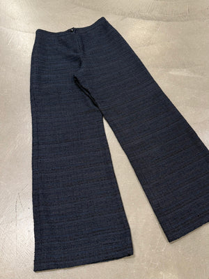 2000s Chanel uniform wide pants