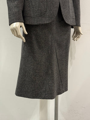 A/W2000 Alexander McQueen tailored set blazer & skirt
