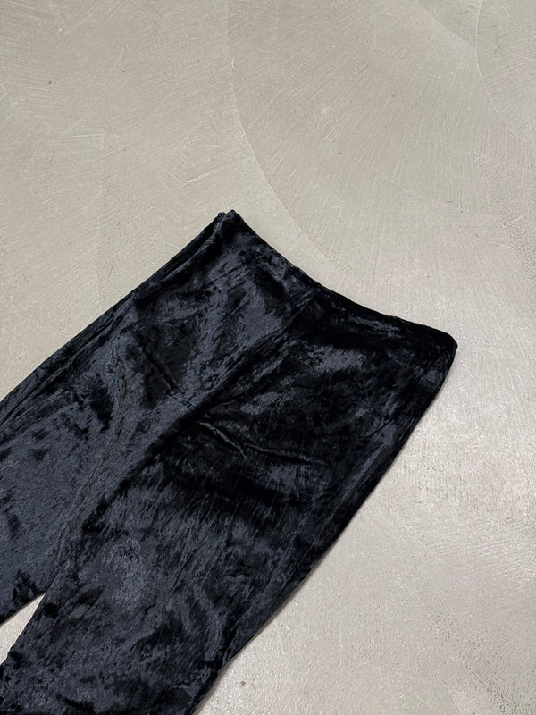 A/W1999 Gucci by Tom Ford runway velvet ruched pants