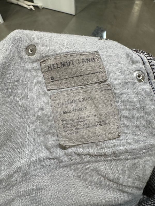 1990s Helmut Lang distressed faded denim