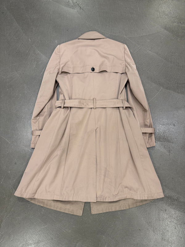 2009 Armani double breasted trench coat
